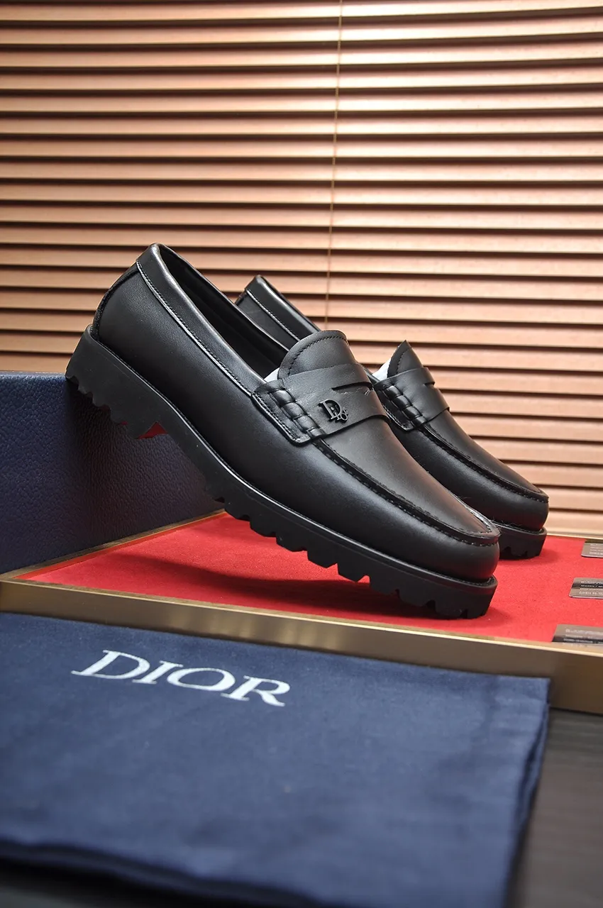 Men's shoes 💰620💶[Dior] (water-dyed cowhide lining) Dior original 1:1 high-quality factory, imported original materials, imported raw cowhide, water-dyed cowhide lining, original TPU outsole, code number: 38-44 (45 customized)